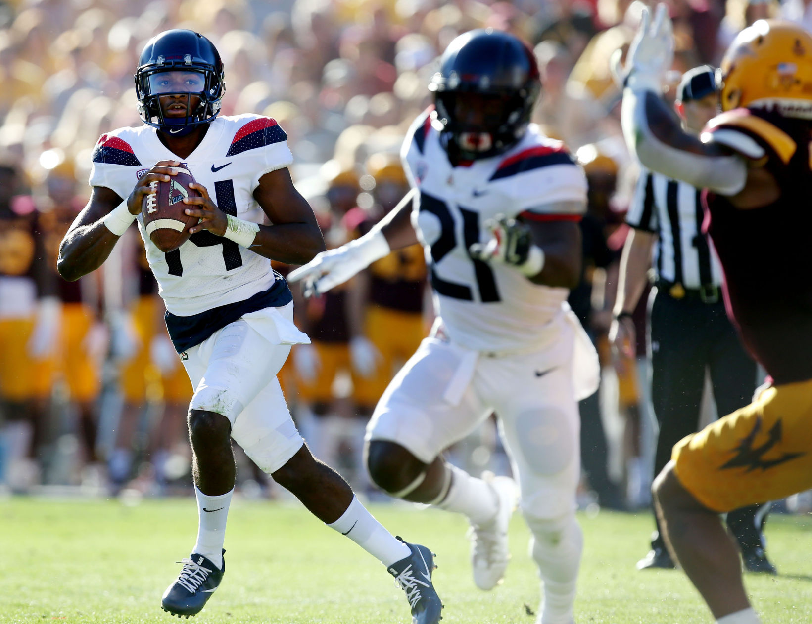 Arizona Wildcats vs. Arizona State Sun Devils in the 2017 Territorial Cup (copy)